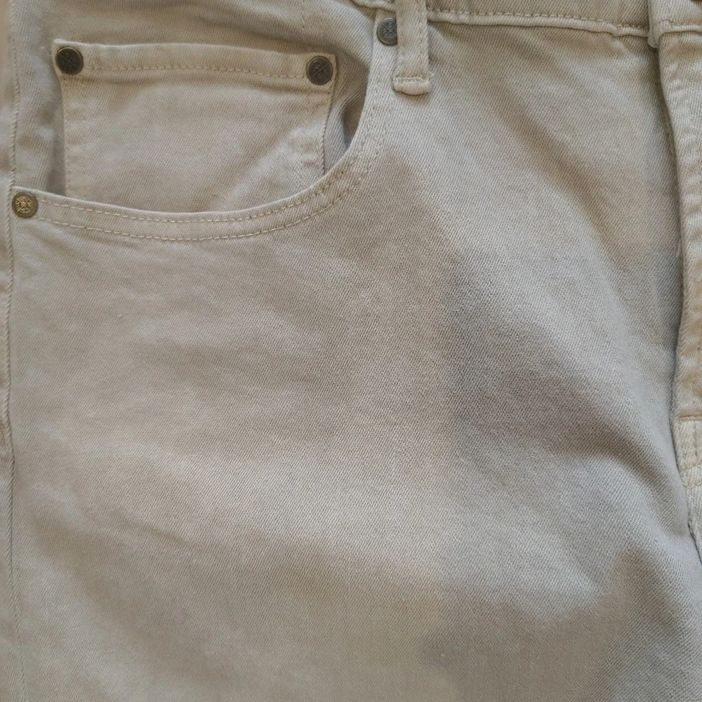 PRPS Goods & Co‎ Le Sabre Slim Straight Fit Jeans Tan Khaki Mens 38 NWT